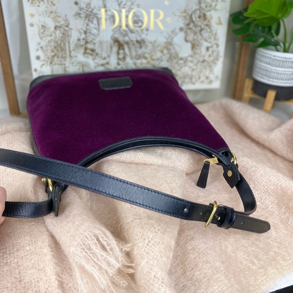 Dooney & Bourke VELVET HoBo VTG - Picture 5 of 14